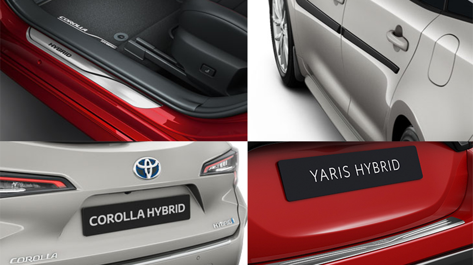 Toyota tilbehør og ekstraudstyr | Digitale Bilhus